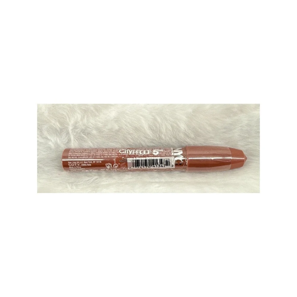 NYC Cityproof 5HR Intense Lip Color 011 Brooklyn Brown Stone Crayon New Sealed